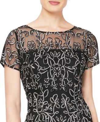Women's Embroidered Soutache Dress
