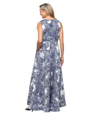 Women's Sleeveless V-Neck Dress