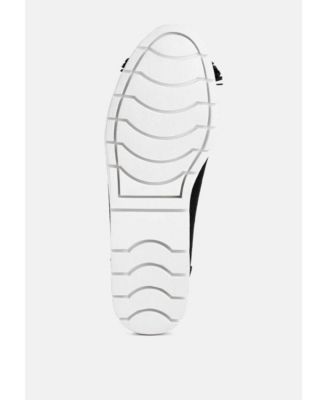 Womens Pacer Perforated Leather Ballerinas