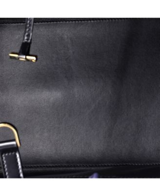 Large Hug Top Handle Bag Leather