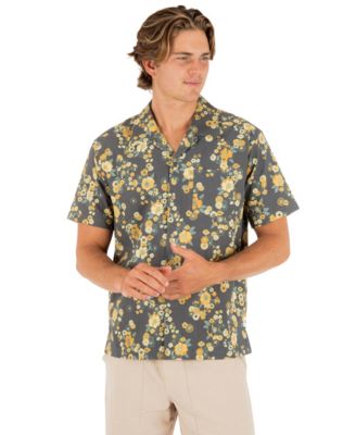 Men's Camp Collar Short-Sleeves Shirt