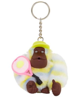 Racket Monkey Keychain Bag Charm
