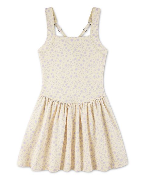 Платье abercrombie kids YPB Drop Waist Printed Pull-On Mini Dress для девочек, цвет: Anise Flower