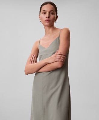 Women's Casual V-Neck Shift Dress