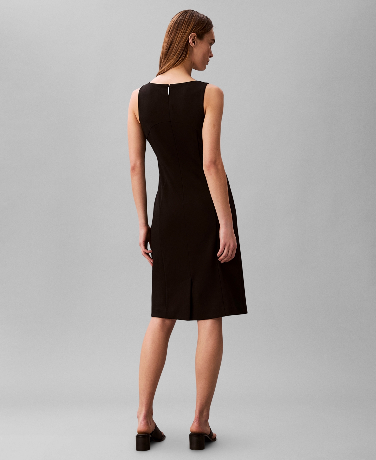 Calvin Klein Women's Sleeveless Scoop Neck Dress