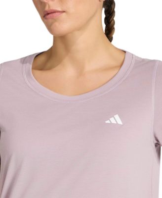 Women's Workout Essentials Seamless Scoop Neck T-Shirt