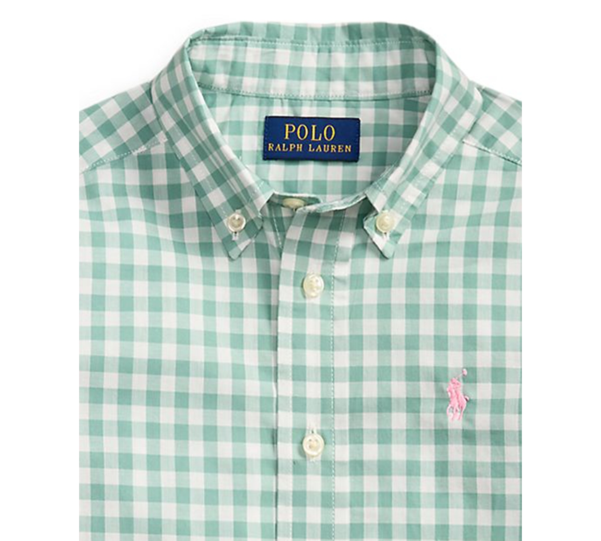 Polo Ralph Lauren Boys' 2-7 Plaid Button-Down Poplin Shirt