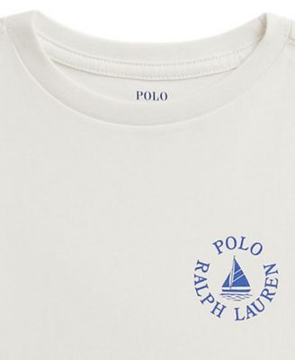 Boys' 2-7 Logo Cotton Jersey Tee