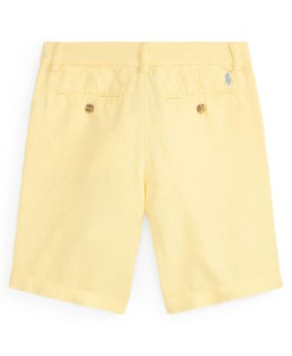 Boys' 8-20 Embroidered Detail Shorts