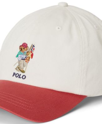 Boys' 2-7 Polo Bear Chino Ball Cap