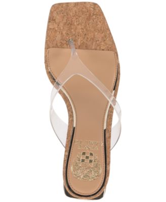 Women's Cianna Vinyl Thong Wedge Sandals