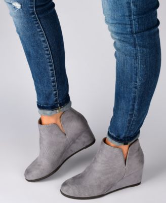 Women's Mylee Pull On Wedge Booties