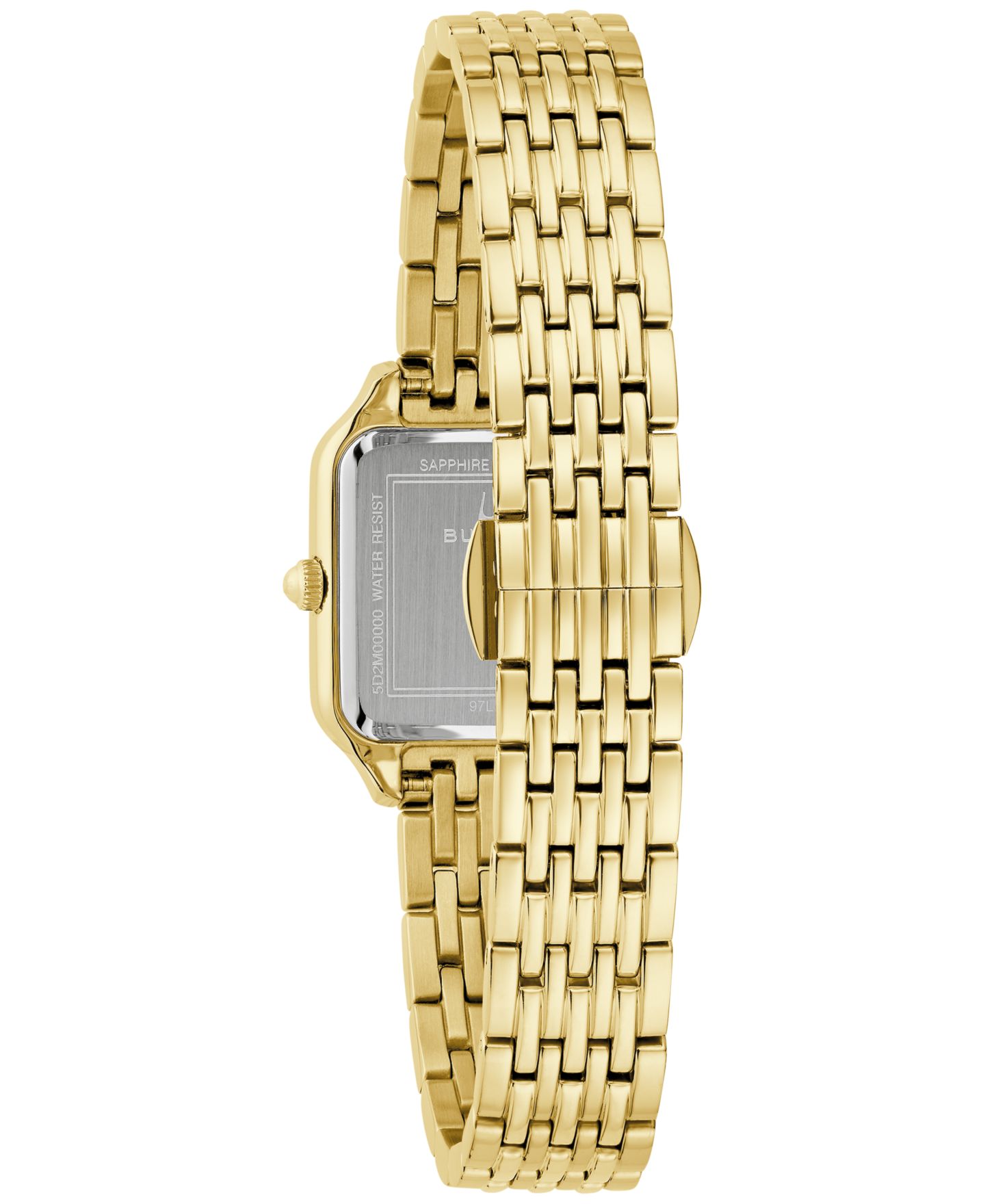 Женские часы Bulova Classic Sutton Gold-Tone Stainless Steel Bracelet Watch 22.7mm — фото 5