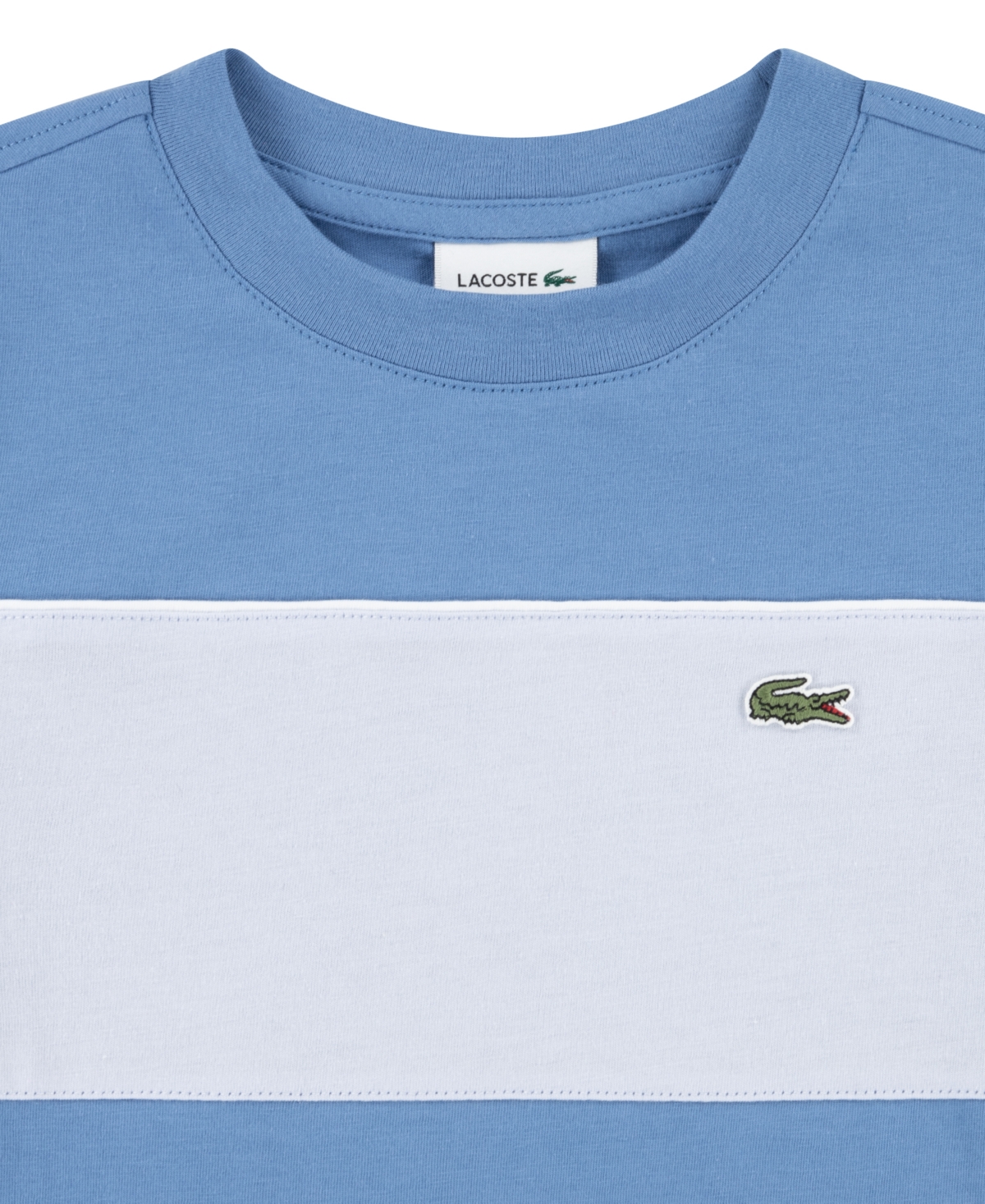 Lacoste Boys' 10-16 Color-Blocked Short-Sleeve T-Shirt