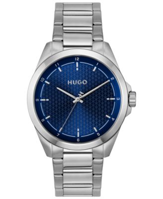 Men's Seam Quartz Stainless Steel Watch, 42.5mm