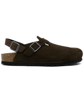 Women's Tokio Suede Leather Clogs from Finish Line