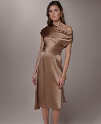 Women's A-Line One-Shoulder Dress