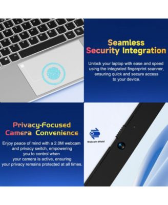 FHD Student Laptop Intel 12th Gen N100 8GB RAM 512GB SSD Backlit Keyboard