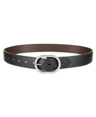 Reversible Center Bar Buckle Dress Belt