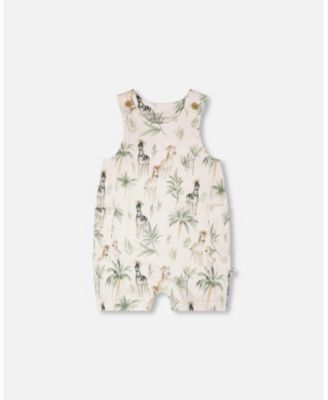 Baby Boys Cotton Jersey Romper