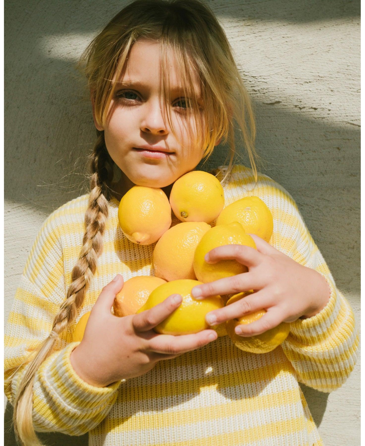 Deux par Toddler Girls Striped Sweater - Toddler|Child