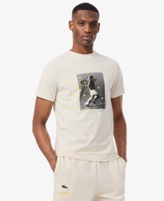 Lacoste Men's Tennis x Novak Djokovic Crewneck Graphic T-Shirt