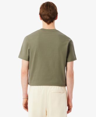 Men's Crewneck Branded Stripe Band T-Shirt