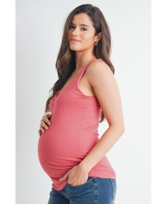 Maternity Sweetheart Neckline Tank Top