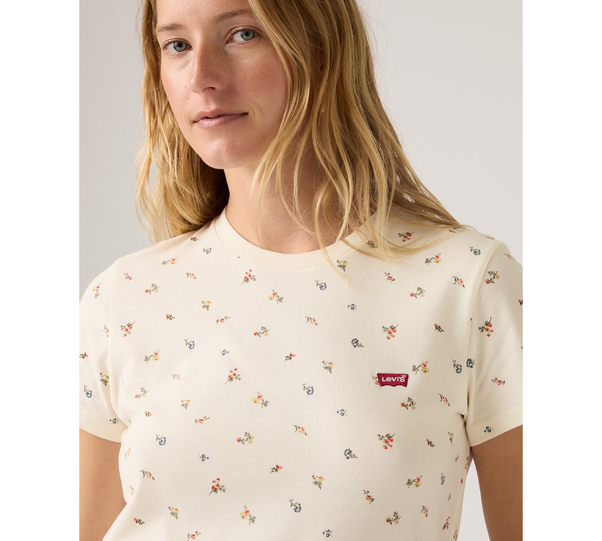 Levi's Women's The Perfect Crewneck Cotton T-Shirt