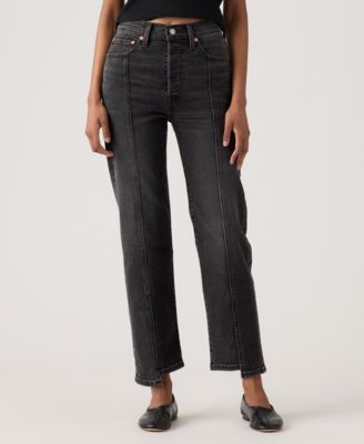 Women's Ribcage High Rise Straight Ankle Jeans