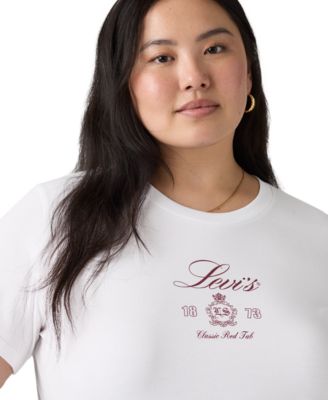 Plus Size Crewneck Graphic T-Shirt