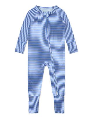 Boys Cobalt Stripe Bamboo Sleeper