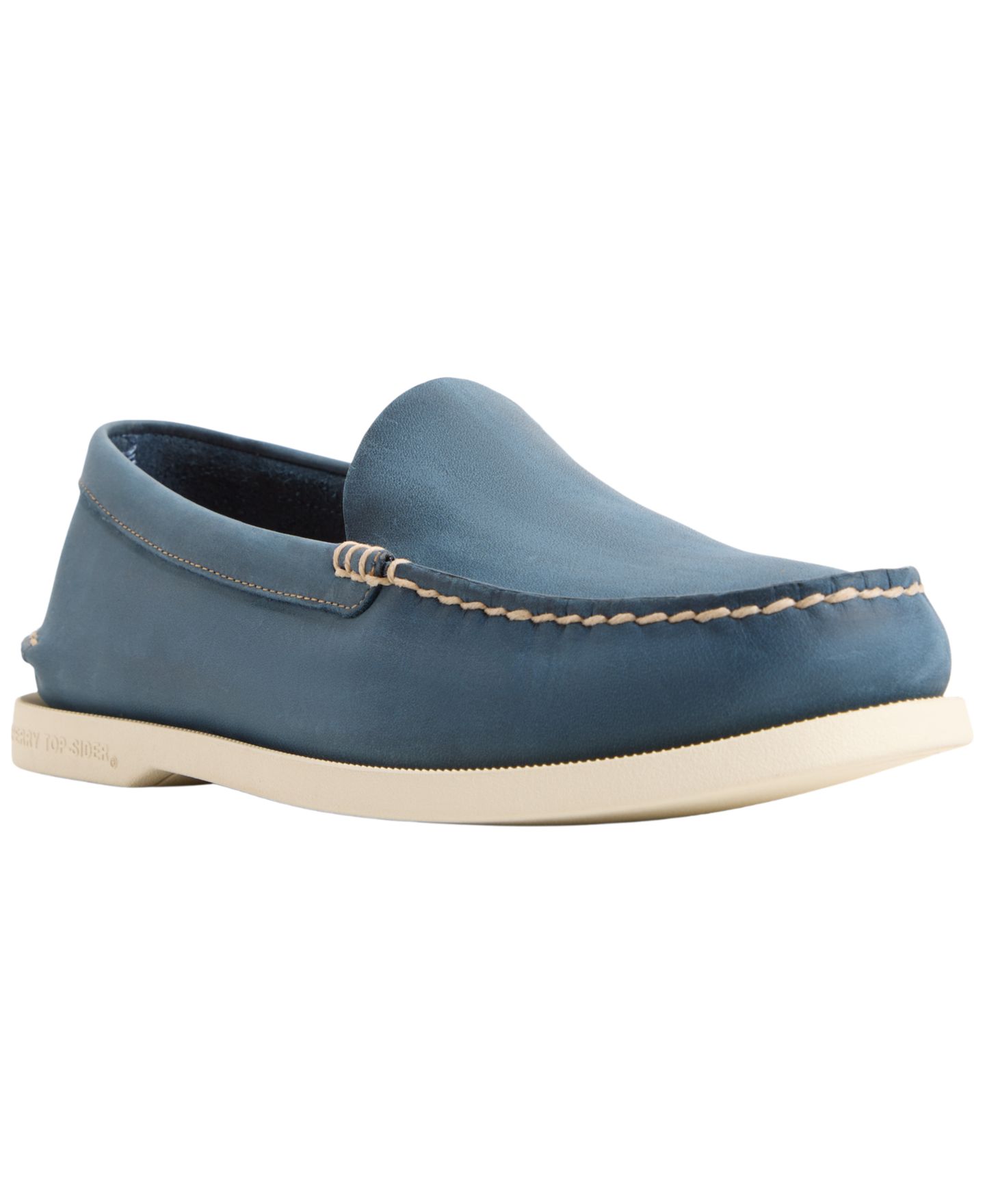 Мужские туфли Sperry Authentic Original Supreme Slip-On Boat, цвет: Синий — фото 1