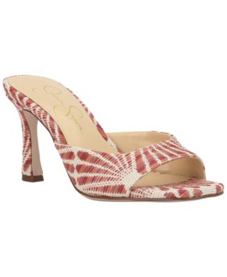 Women's Cennet Stiletto Slip-On Mule Sandals