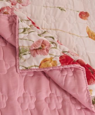 Breeze Modern Floral 3-Pc. Quilt Set, King/California King
