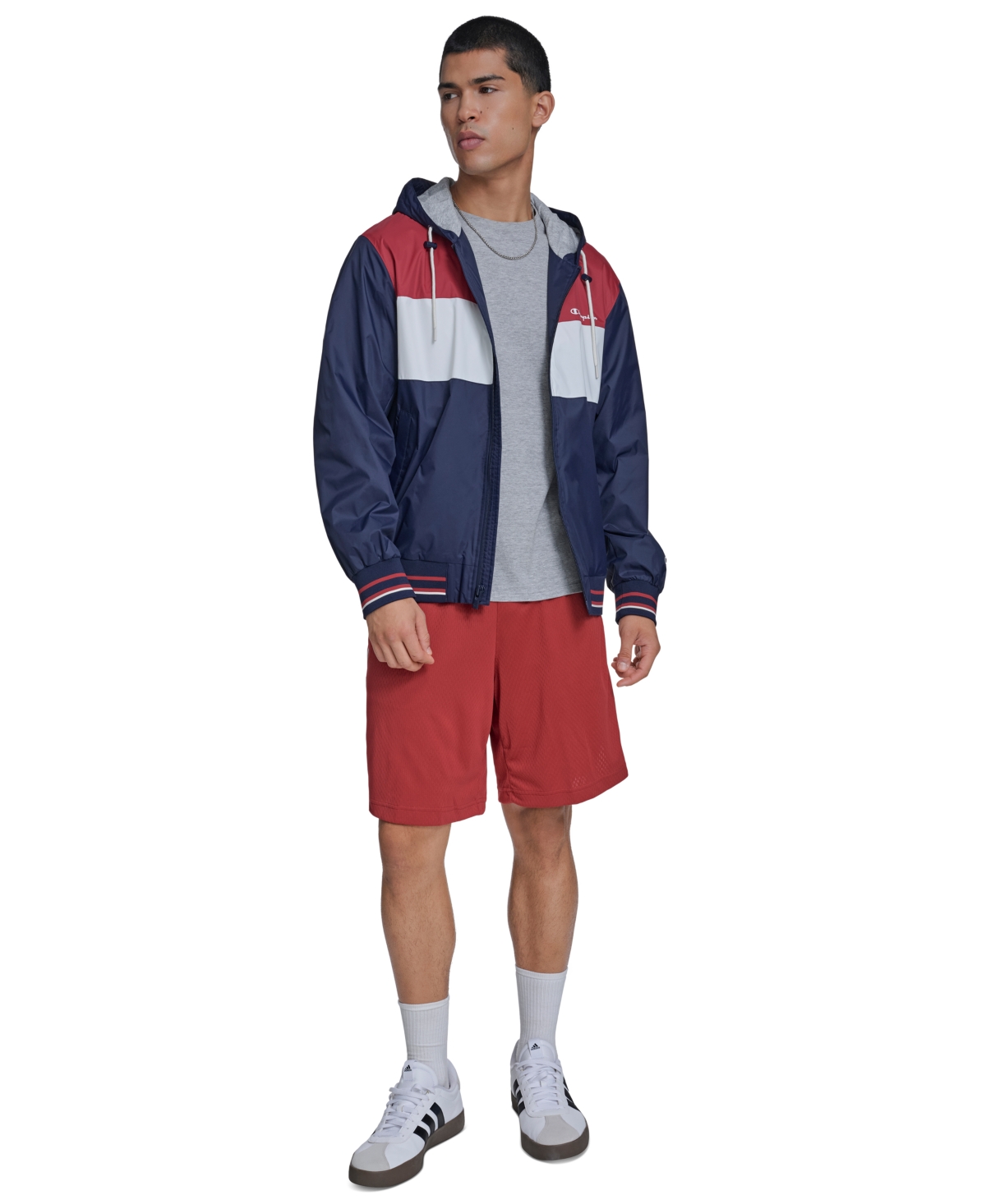 Champion Men's Retro Hooded Rain Jacket