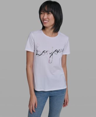 Women's Crew Neck Sunglasses T-Shirt