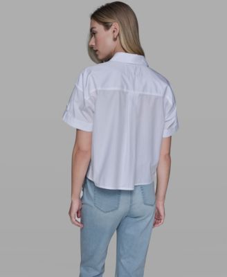 Women's Floral Collared Neck Blouse