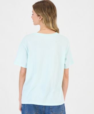 Juniors' Stitch Hawaii Graphic Crewneck T-Shirt