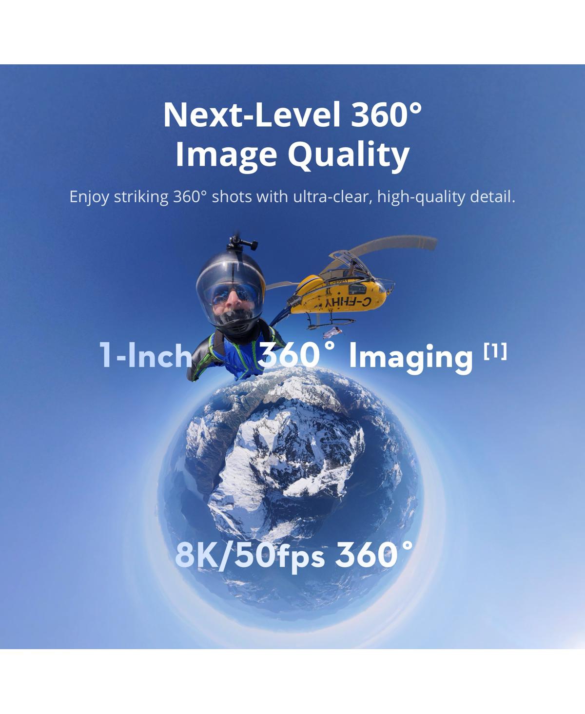 Dji Osmo 360 8K Action Camera Adventure Combo