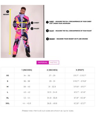 Men's Hotel California Ski Suit
