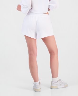 Juniors' French Terry Drawstring-Waist Shorts