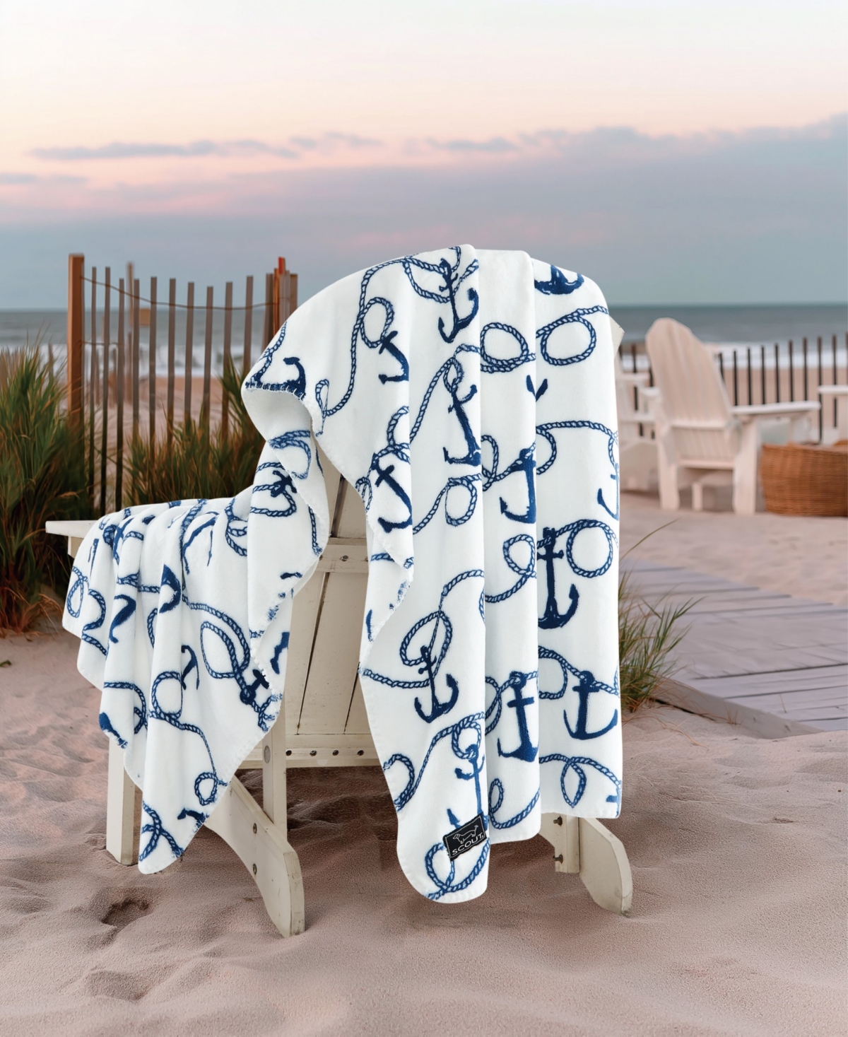 Scout Feeling Nauti Whimsical Throw, 50" x 70"