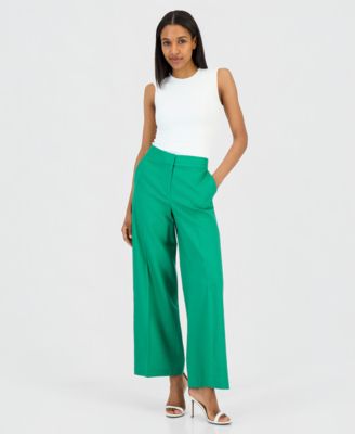 Women's High Rise Wide-Leg Pants
