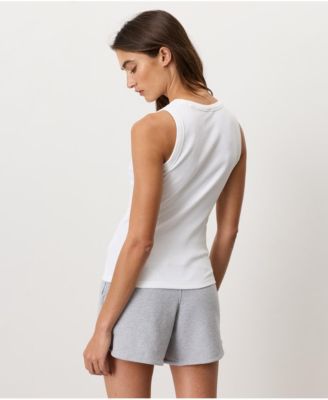 Women's Organic Cotton Perfect Rib Layering Tank