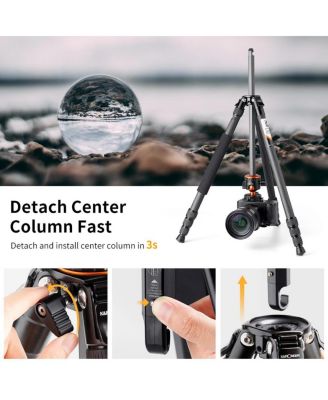 A254C4 4-Section Carbon Fiber Travel Tripod/Monopod with Ball Head