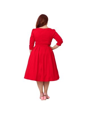 Plus Size Sweetheart Swing Dress