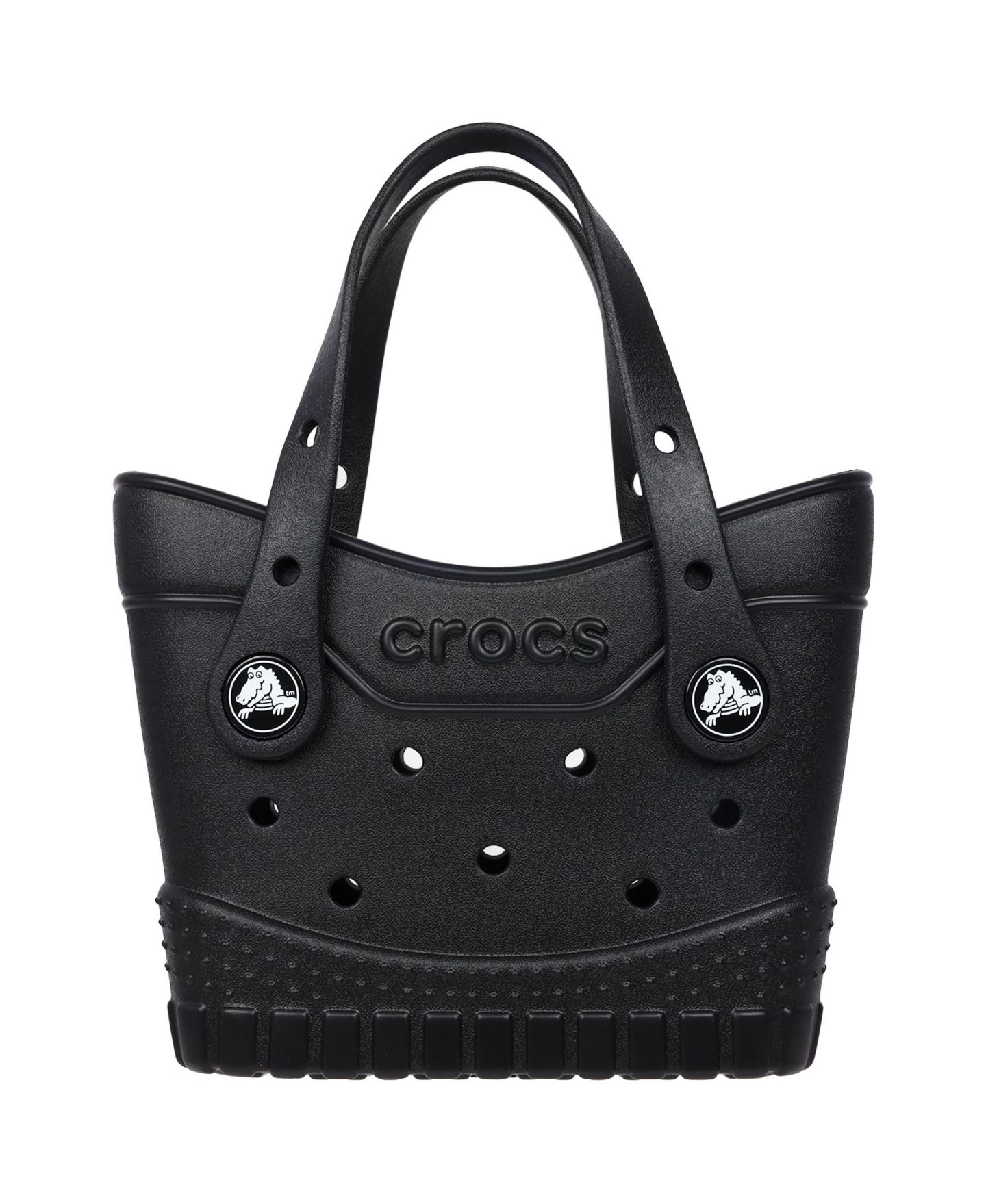 Женская сумка Crocs Micro Classic Tote, цвет: Чёрный — фото 1