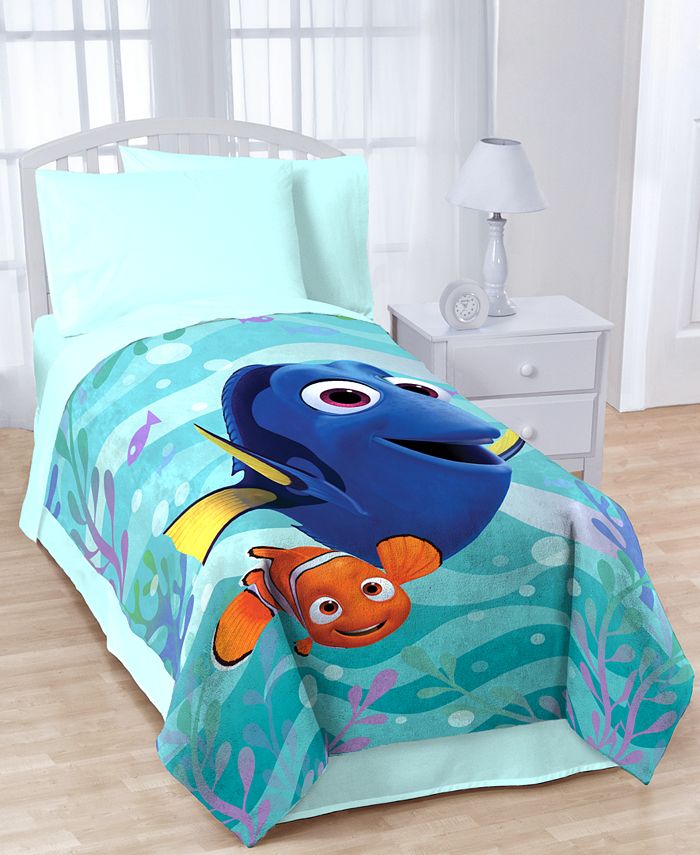 Disney Finding Dory Sun Rays Twin 5 Piece Comforter Set - Macy's