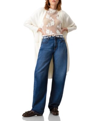 Women's Sleeveless Knitted Fringe Top